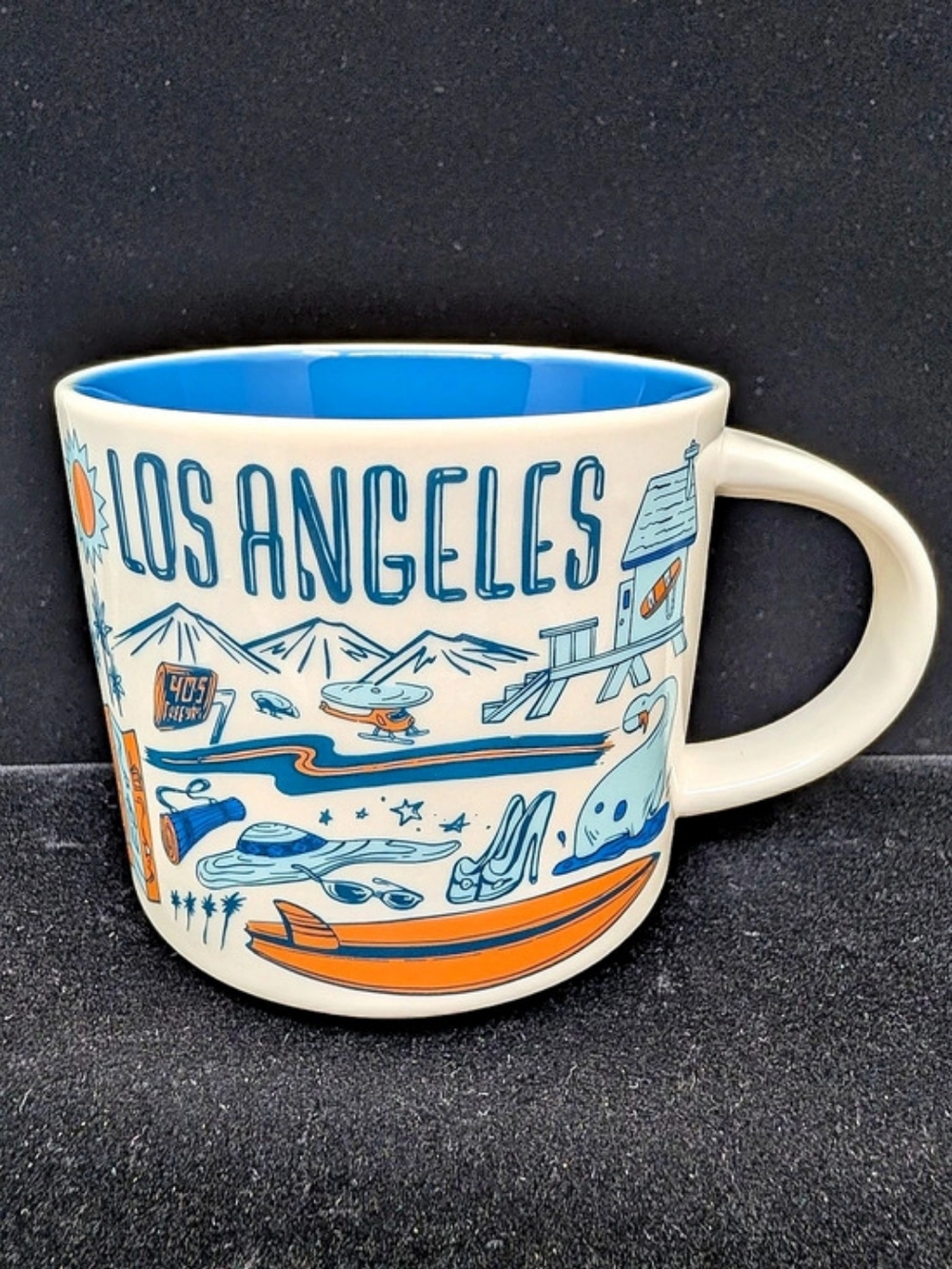 Starbucks Been There Series Los Angeles White & Blue 2022 California
